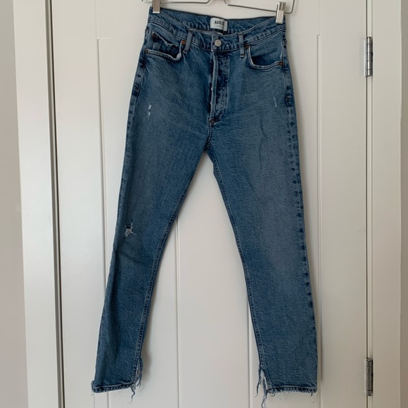 Agolde High Rise Slim Nico Jeans - Picture 3 of 10